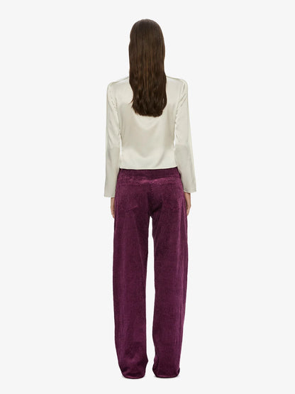 Ava Sateen Corduroy Jean