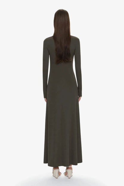 Droplet Crystal Loophole L/S Dress