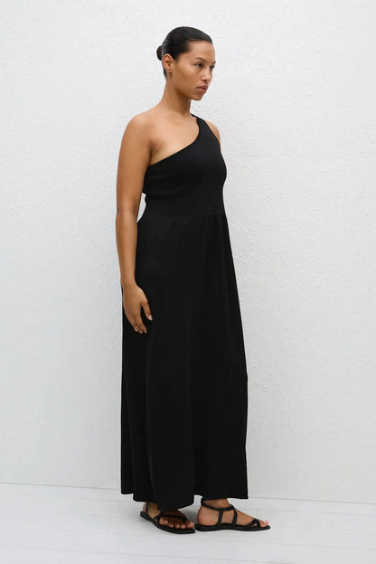 Asymmetric Knit Dress