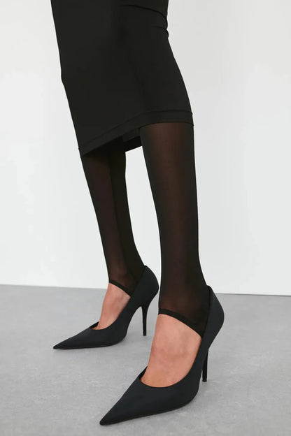 Sheer Tube Skirt