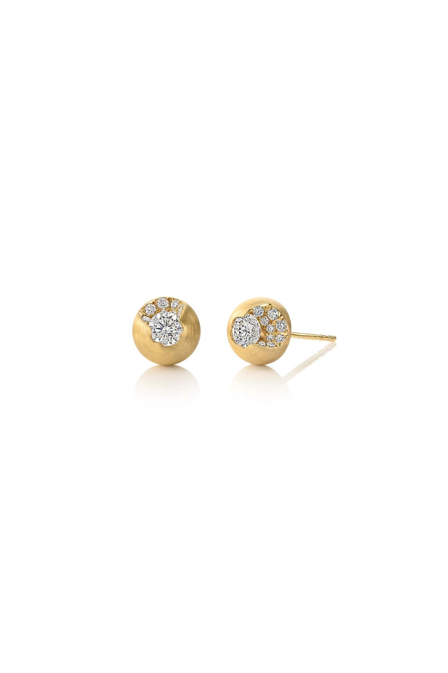 Sphere Stud Earrings