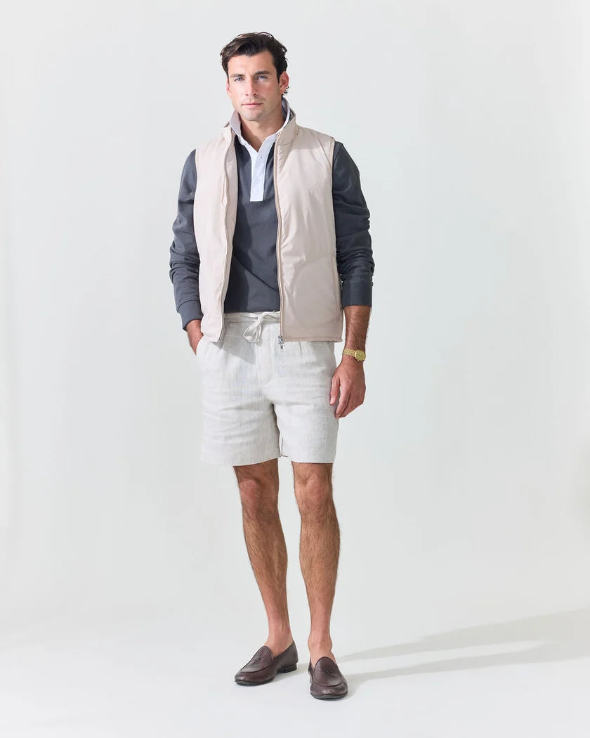 Lightweight Padded Gilet (Taupe)