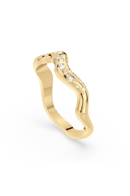 UNDULA - diamond paved band