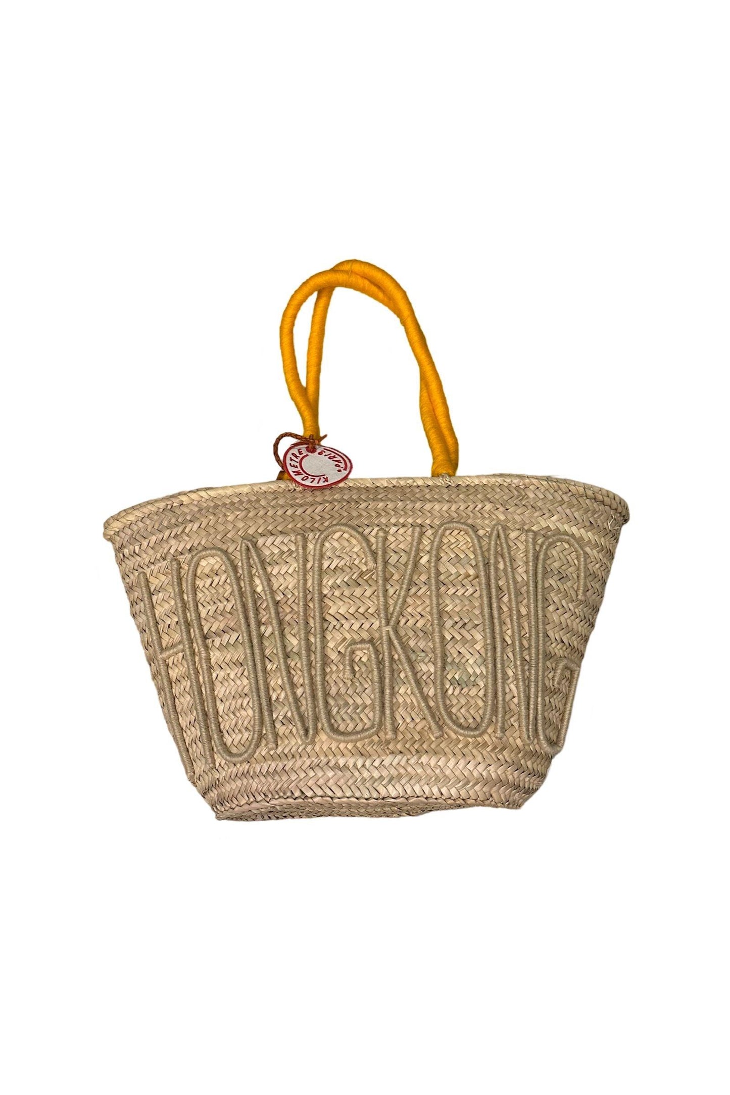"HONG KONG" BIG BASKET BAG