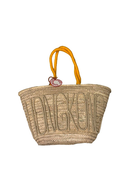 "HONG KONG" BIG BASKET BAG