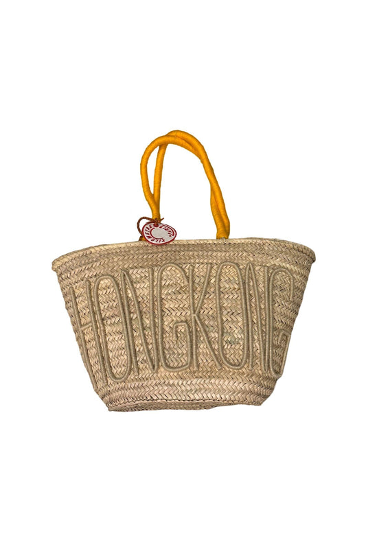 "HONG KONG" BIG BASKET BAG
