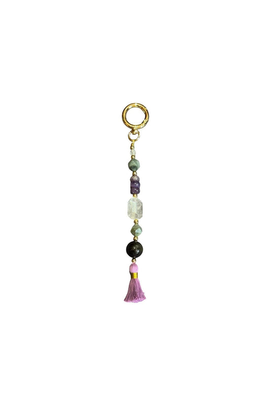 Bag Charm - Purple