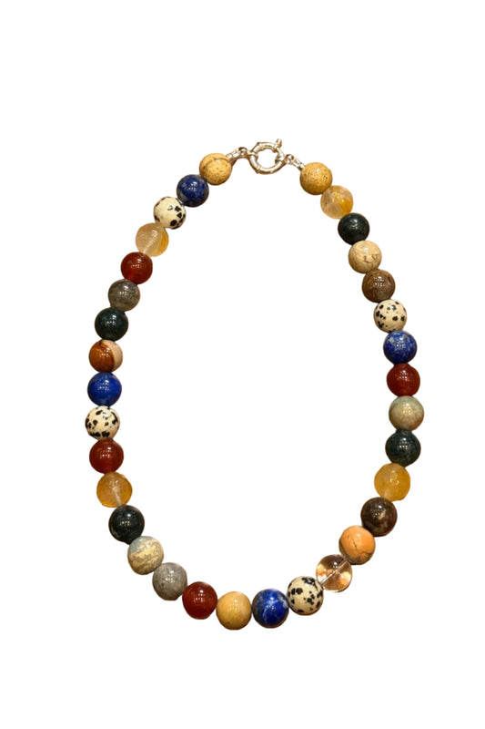 Mixed Crystals Necklace