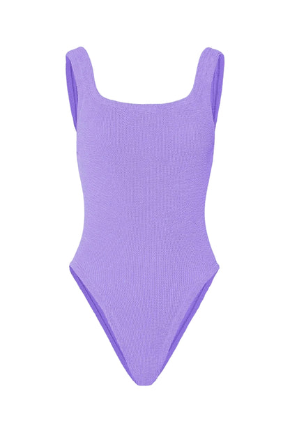 Classic Square neck one piece swim suit