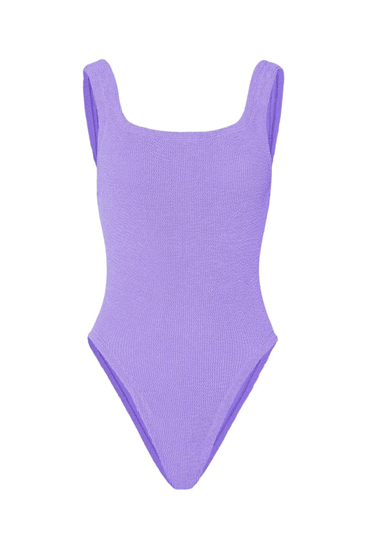 Classic Square neck one piece swim suit