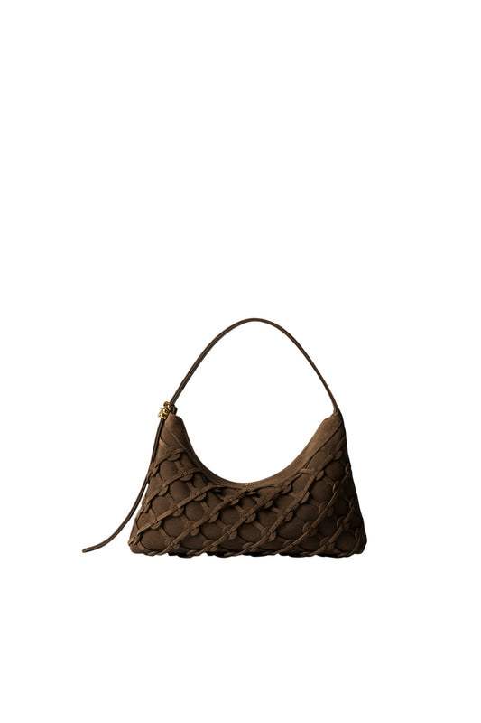 Suede Donut Pari - S - Dark Chocolate