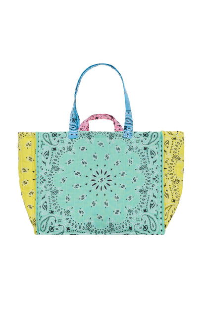 Maxi Cabas Matelasse - Multi Emojis