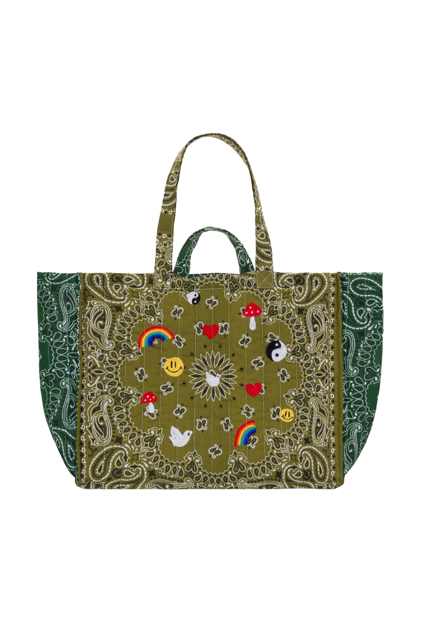 Maxi Cabas Matelasse - Multi Emojis