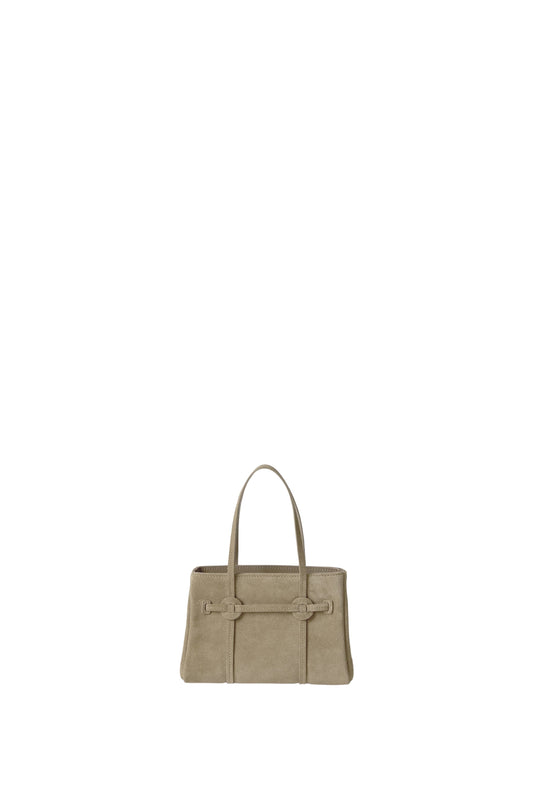 Suede Donut Tote Mini