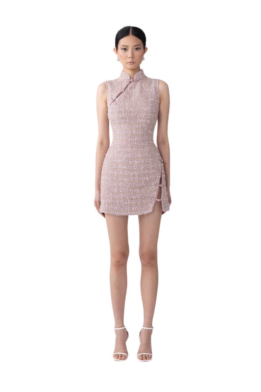 Ines Tweed Mini Dress