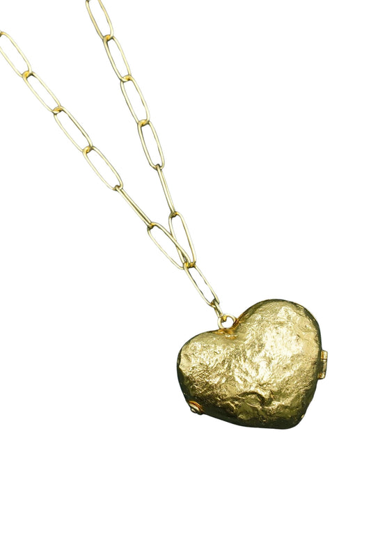 Heart Locket Necklace (L)