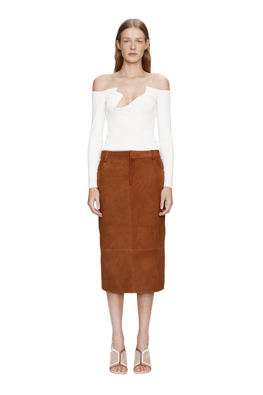 Odessa Arched Knitted Top