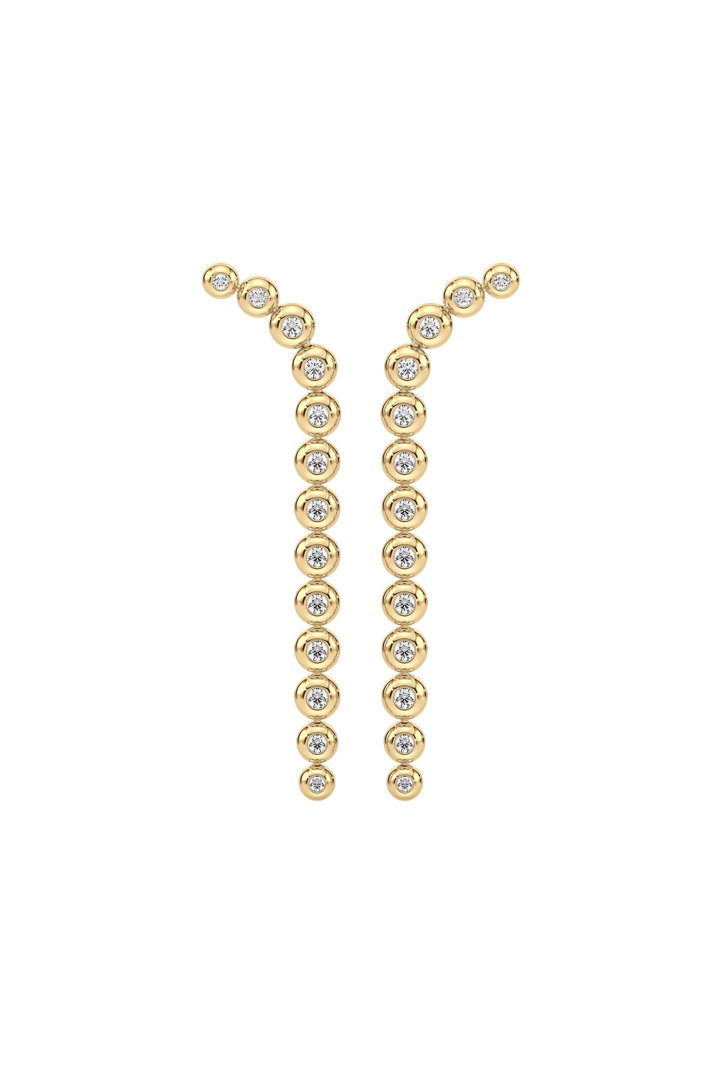 BUBBLE - pendant earrings