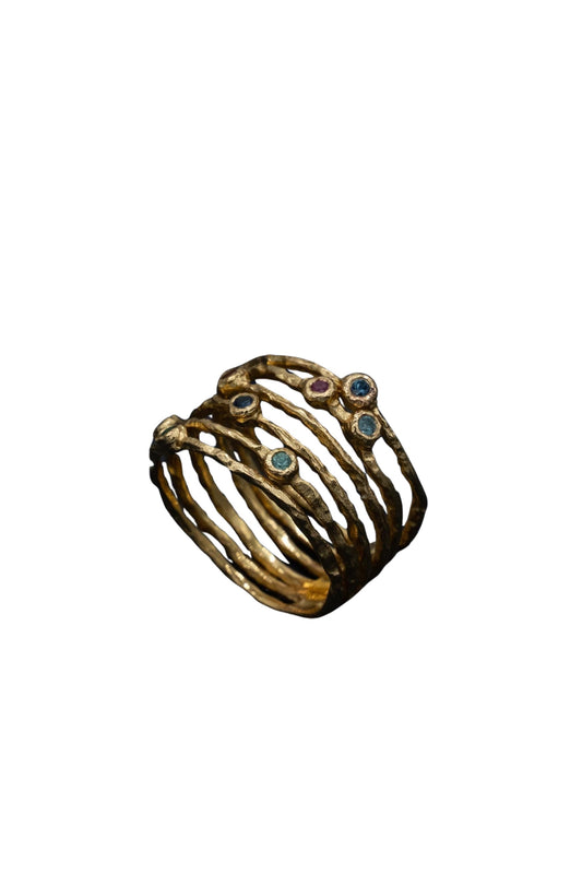 Be Dazzle Double Ring (L)