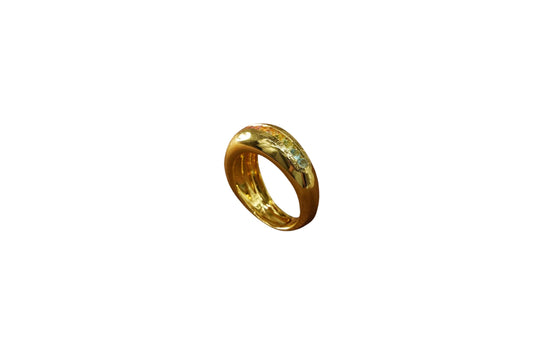 Prado Rainbow Sapphire Band